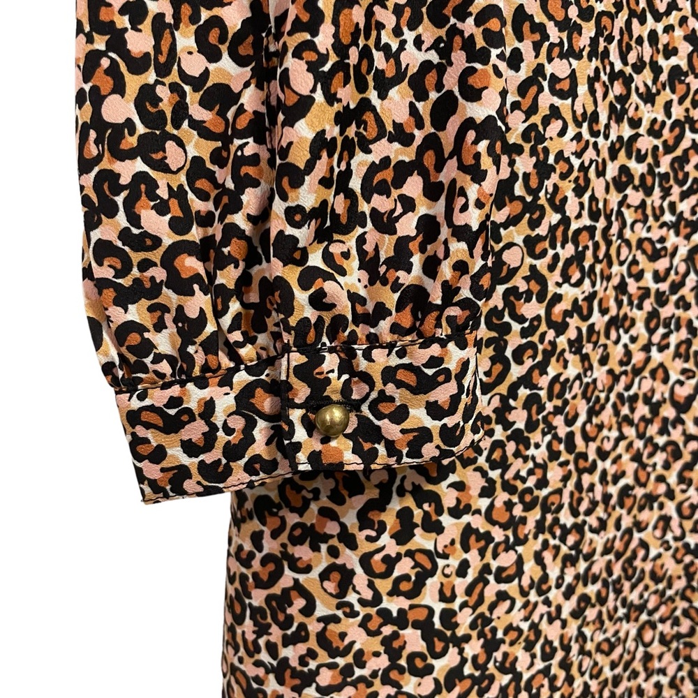 LOFT LEOPARD PRINT DRESS - Picture 4 of 7